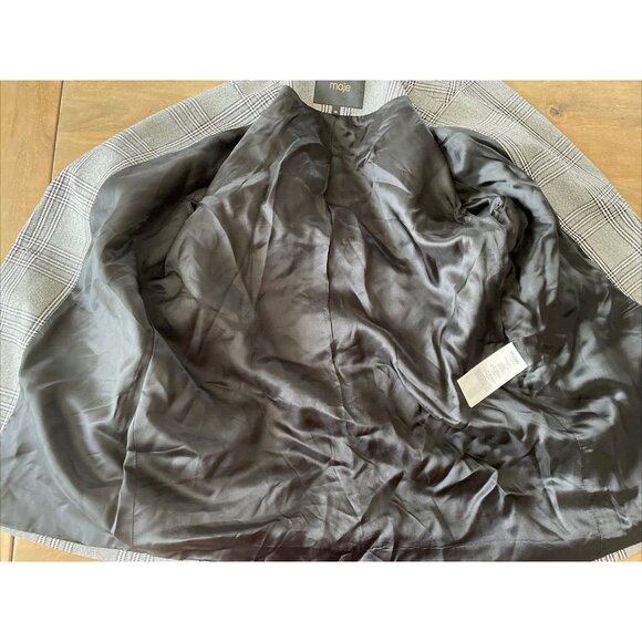 Stunning Gray Plaid Women's Blazer Pants Suit - Picture 11 of 12